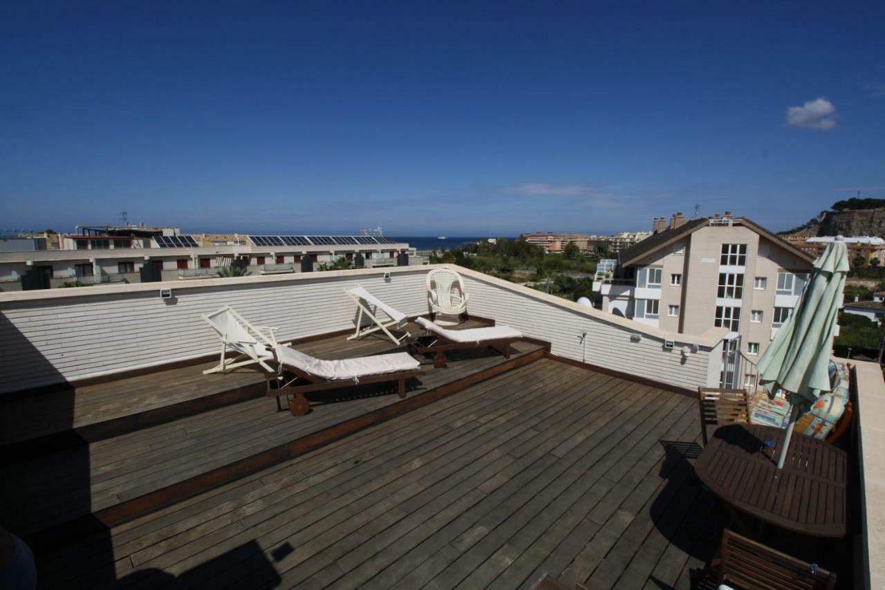 Sea View Penthouse Denia, Elegance Apartman Kültér fotó